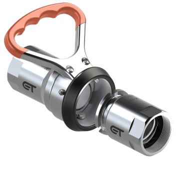 Smartflow dry break coupling