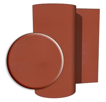 Style 0700 - Red Rubber Smooth Finish 75 Durometer