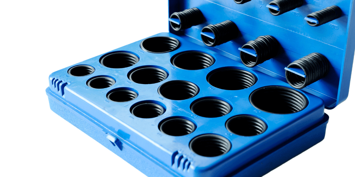 blue o ring kit with black o rings